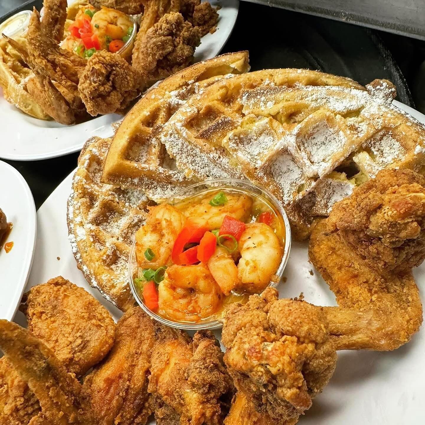 Uptown's Chicken and Waffles 