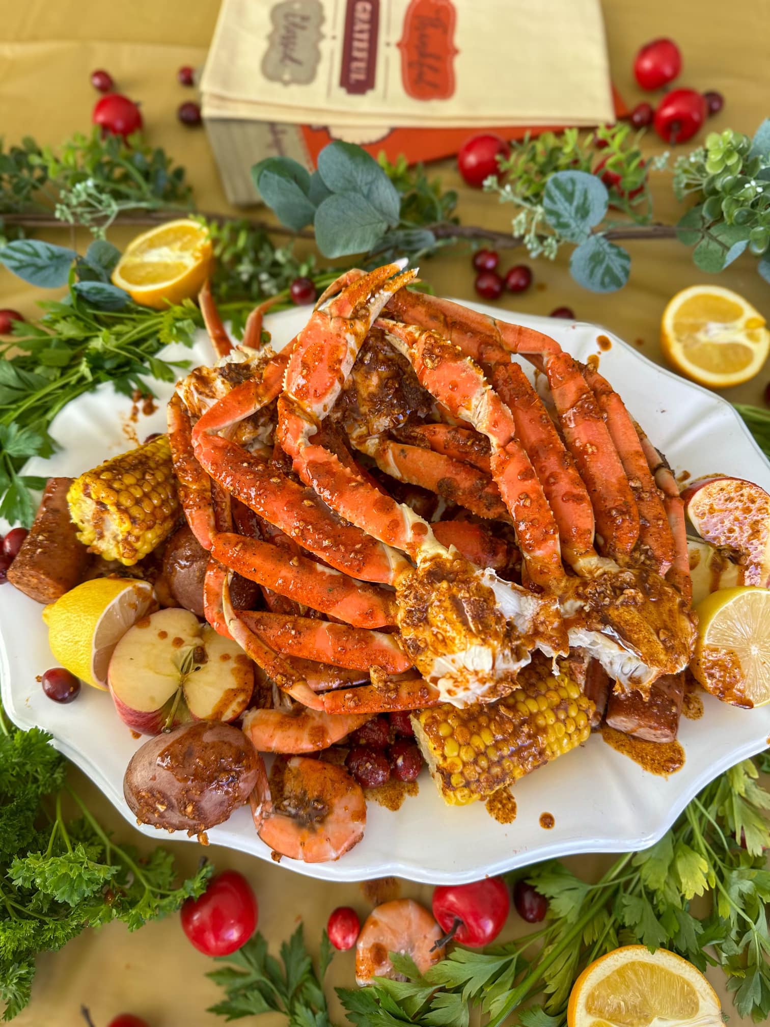 Crackin' Crab Seafood Boil 