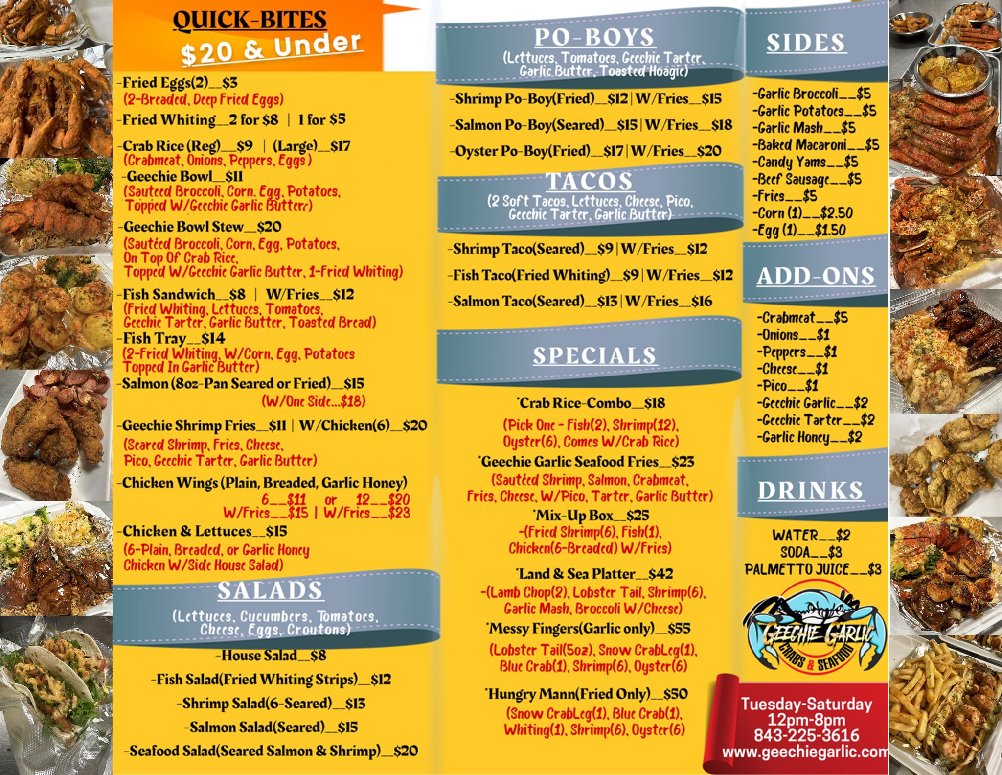 Geechie Garlic Crabs & Seafood