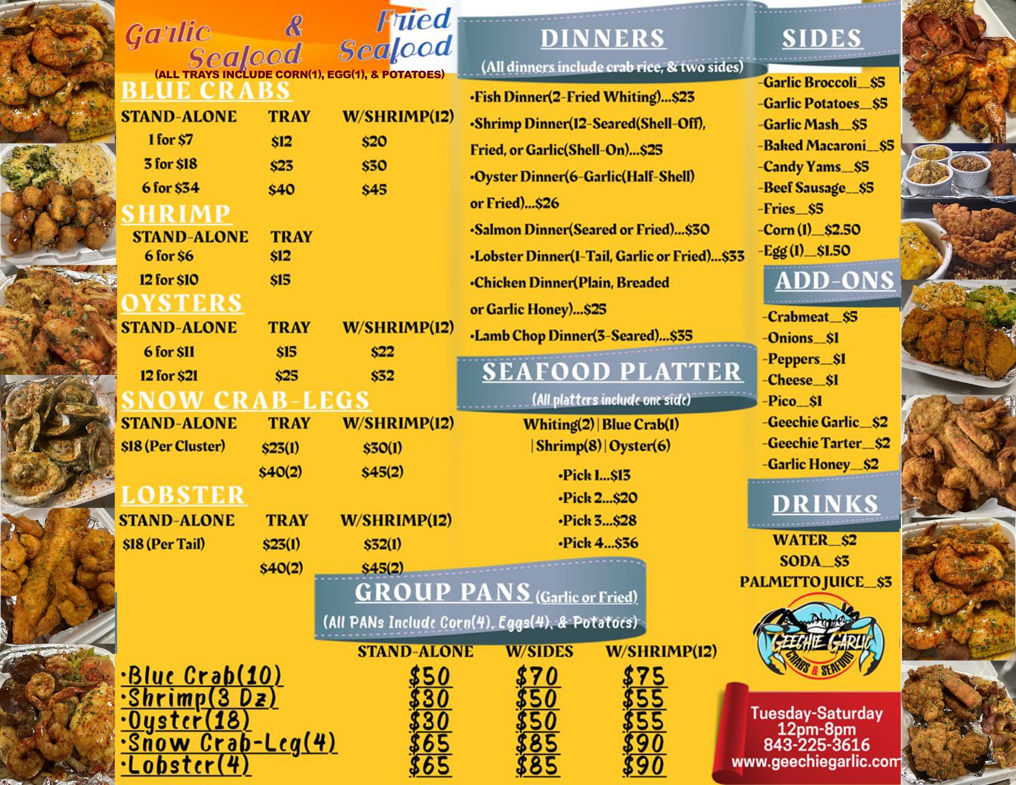 Geechie Garlic Crabs & Seafood