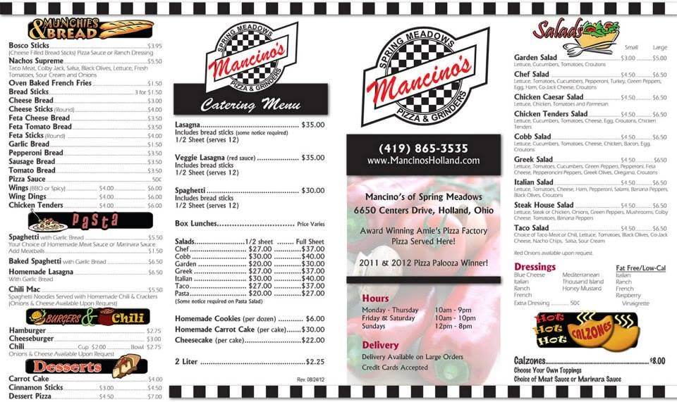 Mancino's Pizza and Grinders